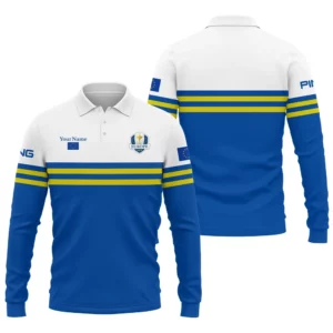 Personalization Golf Ryder Cup AOP Long Sleeve Polo Shirt LDLO07092510