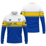 Personalization Golf Ryder Cup AOP Long Sleeve Polo Shirt LDLO07092503