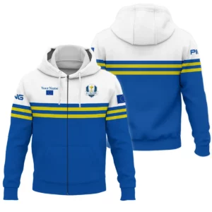 Personalization Golf Ryder Cup Zip Hoodie LDLO07092514