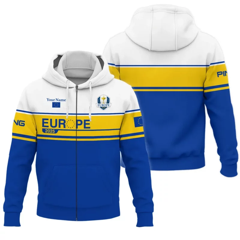 Personalization Golf Ryder Cup Zip Hoodie LDLO07092507