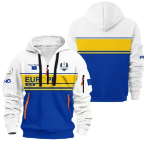 Personalization Golf Ryder Cup AOP Hoodie Half Zipper LDLO07092505