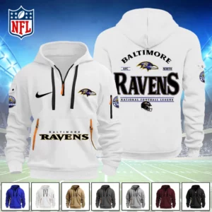 American Football AOP Hoodie Half Zipper LDLO14092535