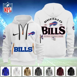 American Football AOP Hoodie Half Zipper LDLO14092536