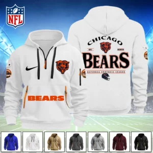 American Football AOP Hoodie Half Zipper LDLO14092538