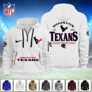 American Football AOP Hoodie Half Zipper LDLO14092562