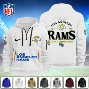 American Football AOP Hoodie Half Zipper LDLO14092548