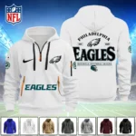 American Football AOP Hoodie Half Zipper LDLO14092555