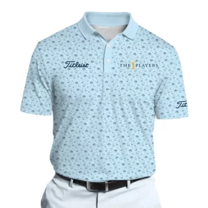 Golf 2026 The Players Men’s Barstool Golf Light Blue Pattern AOP Polo Shirt LDLO0311253