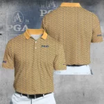 Golf 2026 PGA. Dark Yellow Citrus Pattern AOP Polo Shirt DTL11102512