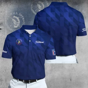 Golf 2026 Open. Blue Pattern AOP Polo Shirt LDLO191125129