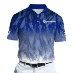 Golf 2026 Open. Blue And White Pattern AOP Polo Shirt LDLO191125122