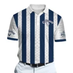 Golf 2026 PGA. Blue Vertical Stripes Pattern AOP Polo Shirt LDLO13102535