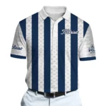 Golf 2026 PGA. Blue Vertical Stripes Pattern AOP Polo Shirt LDLO13102533