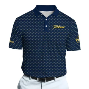 Golf 2026 PGA. Yellow Trophy Pattern AOP Polo Shirt LDLO13102529