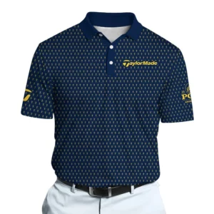 Golf 2026 PGA. Yellow Trophy Pattern AOP Polo Shirt LDLO13102530