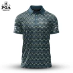 Golf 2026 PGA. Sporty Skull Pattern AOP Polo Shirt DTL11102526
