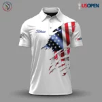 Golf 2026 Open. Golf Flag American Pattern AOP Polo Shirt LDLO19112593