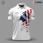 Golf 2026 Open. Golf Flag American Pattern AOP Polo Shirt LDLO19112595