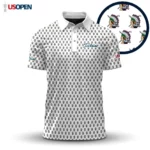 Golf 2026 Open. Semaless Pattern AOP Polo Shirt LDLO19112589
