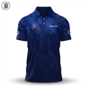 Golf 2026 Open. Blue Pattern AOP Polo Shirt LDLO19112578
