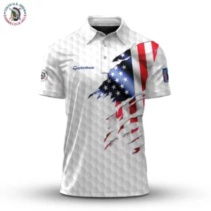 Golf 2026 Open. Golf Flag American AOP Polo Shirt LDLO19112570