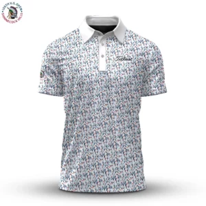 Golf 2026 Open. White Cloudspun Branch AOP Polo Shirt LDLO19112565