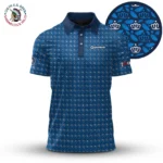 Golf 2026 Open. USA Shamrock Pattern AOP Polo Shirt LDLO19112558
