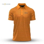 Golf 2026 The Players Blue And Orange Pattern Pattern AOP Polo Shirt LDLO03112529