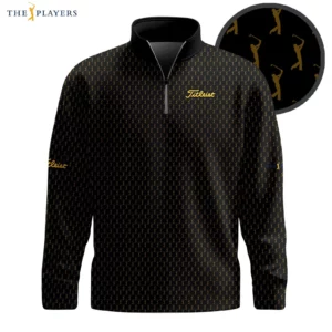 Golf 2026 The Players Black Patter AOP Quarter-zip Pullover LDLO03112521