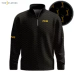 Golf 2026 The Players Black Patter AOP Quarter-zip Pullover LDLO03112524