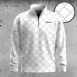 Golf 2026 The Players White Pattern AOP Quarter-zip Pullover LDLO03112501
