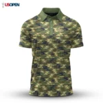 Golf 2026 Open. Wave Camo Pattern AOP Polo Shirt LDLO19112519