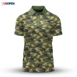 Golf 2026 Open. Wave Camo Pattern AOP Polo Shirt LDLO19112518