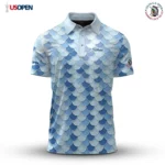 Golf 2026 Open. Fish Scales Pattern AOP Polo Shirt LDLO19112501