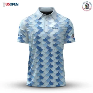 Golf 2026 Open. Fish Scales Pattern AOP Polo Shirt LDLO19112501