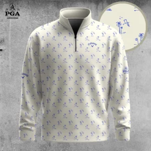 Golf 2026 Parrot And Palm AOP Quarter-zip Pullover LDLO30012675