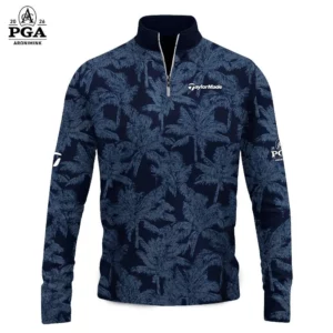 Golf 2026 Palm Indigo AOP Quarter-zip Pullover LDLO30012679