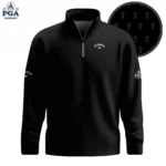 Golf 2026 Trophy Pattern Black AOP Quarter-zip Pullover LDLO30012687