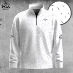 Golf 2026 Golf Tees Pattern White AOP Quarter-zip Pullover LDLO30012685