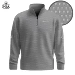 Golf 2026 Light Grey Pattern AOP Quarter-zip Pullover LDLO30012690