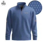 Golf 2026 Dark Blue Pattern AOP Quarter-zip Pullover LDLO30012699