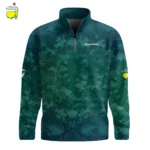 Golf 2026 Masters Tour Green Pixel Camo AOP Quarter-zip Pullover LDLO03022629