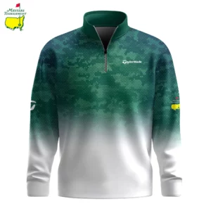 Golf 2026 Masters Tour Green Half Camo AOP Quarter-zip Pullover LDLO03022664