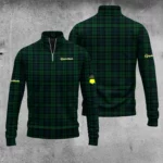 Golf 2026 Masters Tour Green Plaid AOP Quarter-zip Pullover LDLO03022653