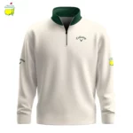 Golf 2026 Masters Tour Vanila And Green AOP Quarter-zip Pullover LDLO03022640