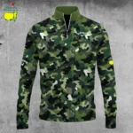 Golf 2026 Masters Tour Green Camo AOP Quarter-zip Pullover LDLO03022636