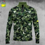 Golf 2026 Masters Tour Green Camo AOP Quarter-zip Pullover LDLO03022635