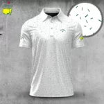Golf 2026 Masters Tour Green Tee Pattern AOP Polo Shirt LDLO03022634