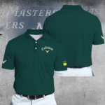 Golf 2026 Masters Tour Green Skull Pattern AOP Polo Shirt LDLO03022650