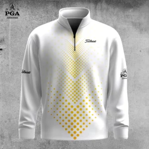 Golf 2026 Yellow Arrow Pattern AOP Quarter-zip Pullover LDLO30012616